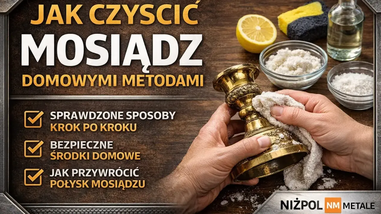 Czyszczenie mosiądzu domowymi metodami. Dowiedz się, czy mosiądz czernieje i jak przywrócić mu blask.