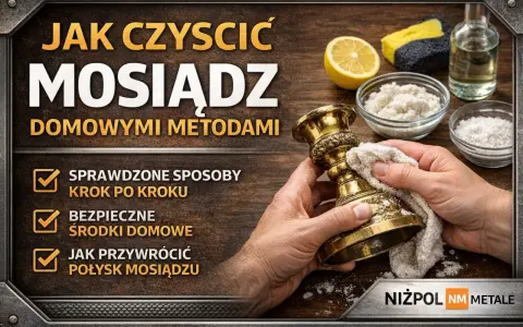 Czyszczenie mosiądzu domowymi metodami. Dowiedz się, czy mosiądz czernieje i jak przywrócić mu blask.