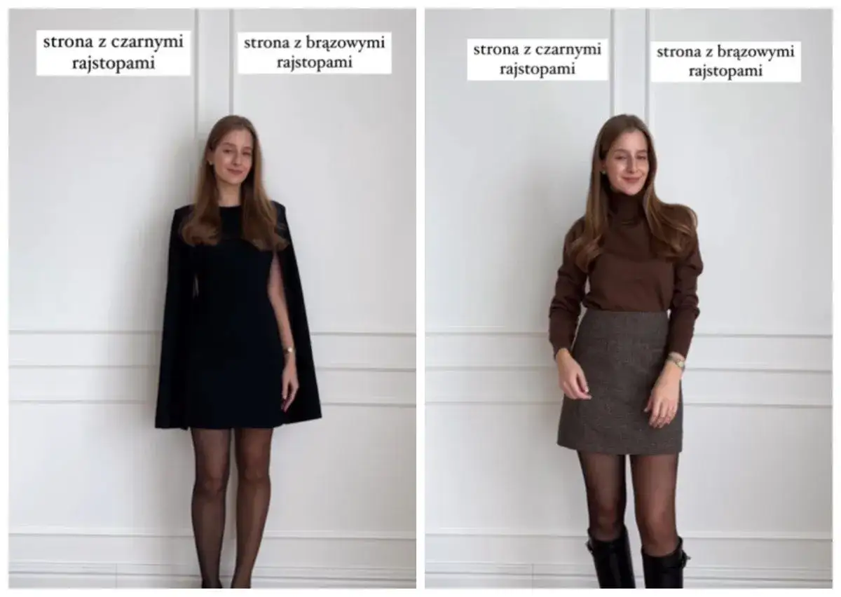 Zdjęcie Nero jaki to kolor rajstop - jak stylizować czarne rajstopy?
